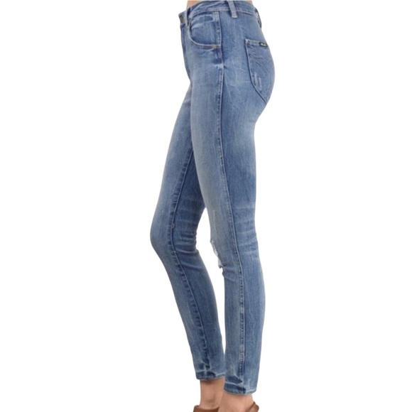 ROLLA’S West Coast Super Skinny Jeans Underground Blue 29R - Picture 3 of 12